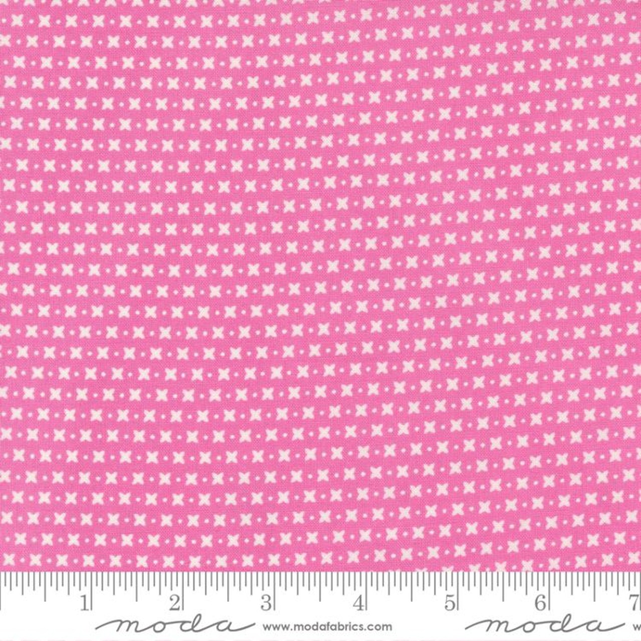 Fabric Moda Petunia Crosses Sincerely Yours by the Quarter Yard 37613-17